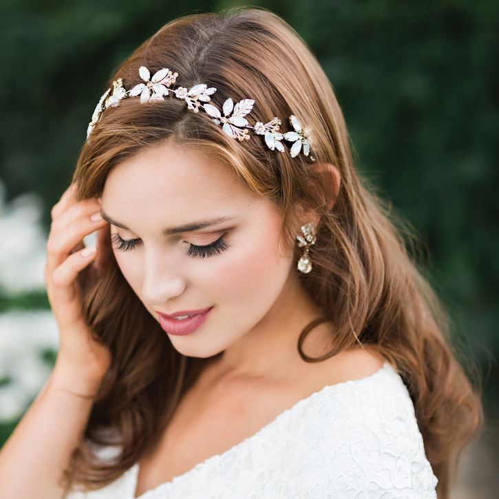 Photo of Model with Bridal Accessory