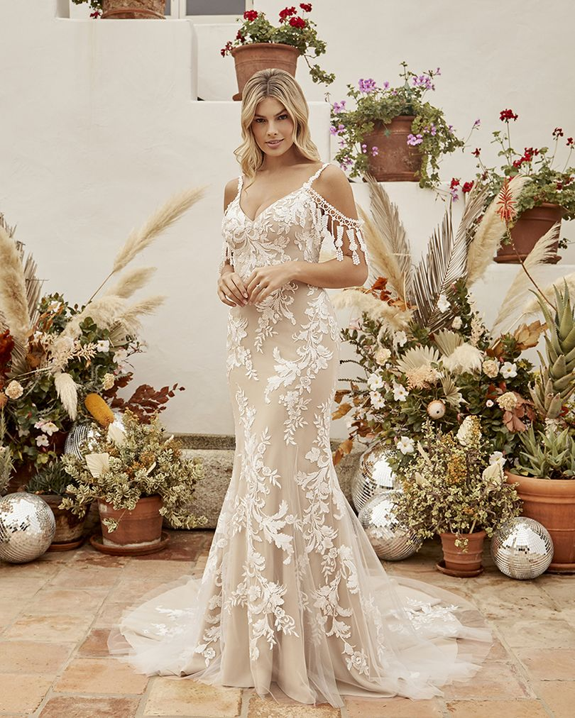 Photo of Model wearing a Bridal Collection White Gown by Beloved by Casablanca