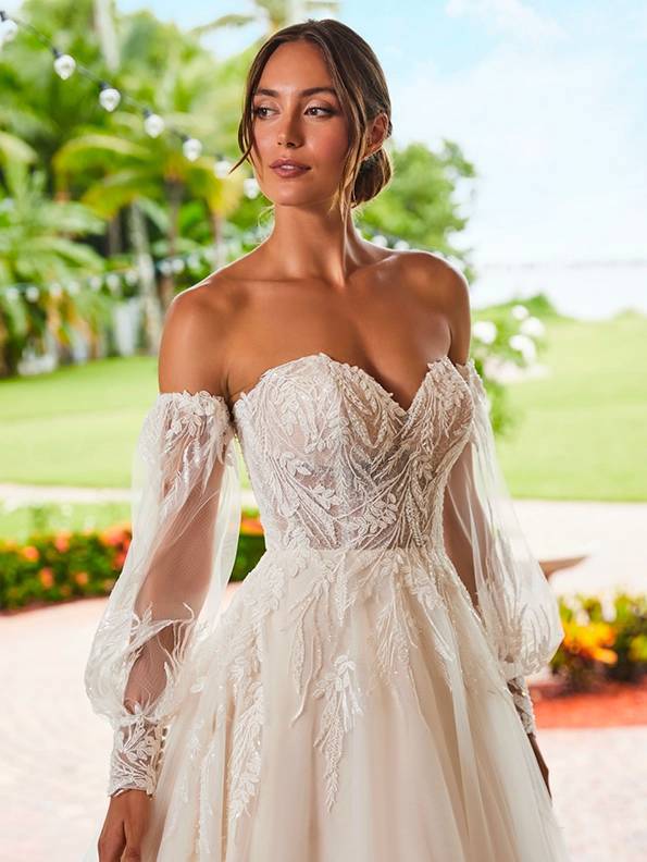 Love Is In The Air: Romantic Wedding Dresses Image