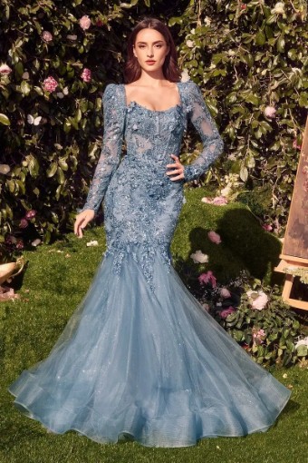 Andrea & Leo Couture Style No. MA101 #6 Smoky Blue thumbnail