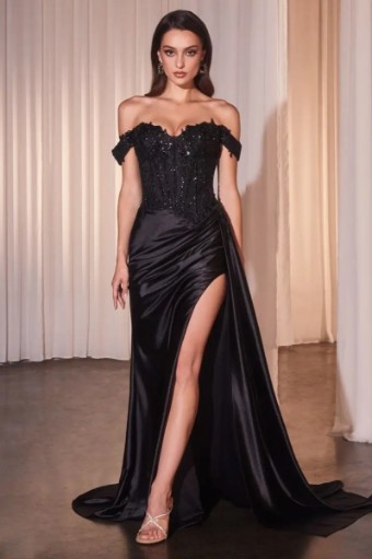 Ladivine by Cinderella Divine Style No. CD803 #12 Black thumbnail
