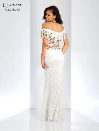 Clarisse Style No. 4954 #1 White/Multi thumbnail