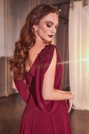 Ladivine by Cinderella Divine Style No. CDS508 #4 Burgundy thumbnail