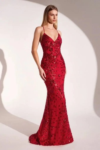 Flora's Faves Style No. ASTEE A #12 Black Red Sapphire thumbnail
