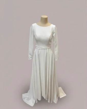 Encore Collection Style No. ROMA CREPE GOWN #2 thumbnail