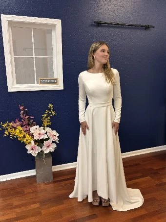 Encore Collection Style No. ROMA CREPE GOWN #0 default thumbnail