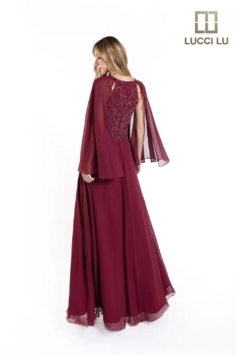 Lucci Lu Style No. 6047W #5 Burgundy thumbnail