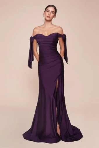 Ladivine by Cinderella Divine Style No. CD943 #17 Eggplant thumbnail