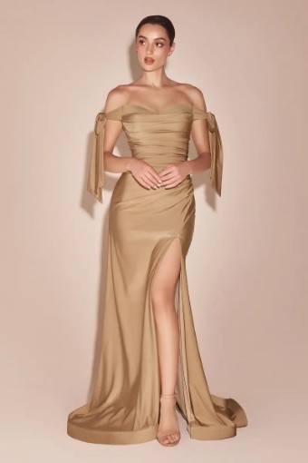 Ladivine by Cinderella Divine Style No. CD943 #13 Nude Gold thumbnail
