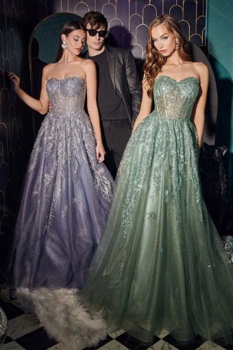 Ladivine by Cinderella Divine Style No. J852 #0 default Sage Smoky Blue thumbnail