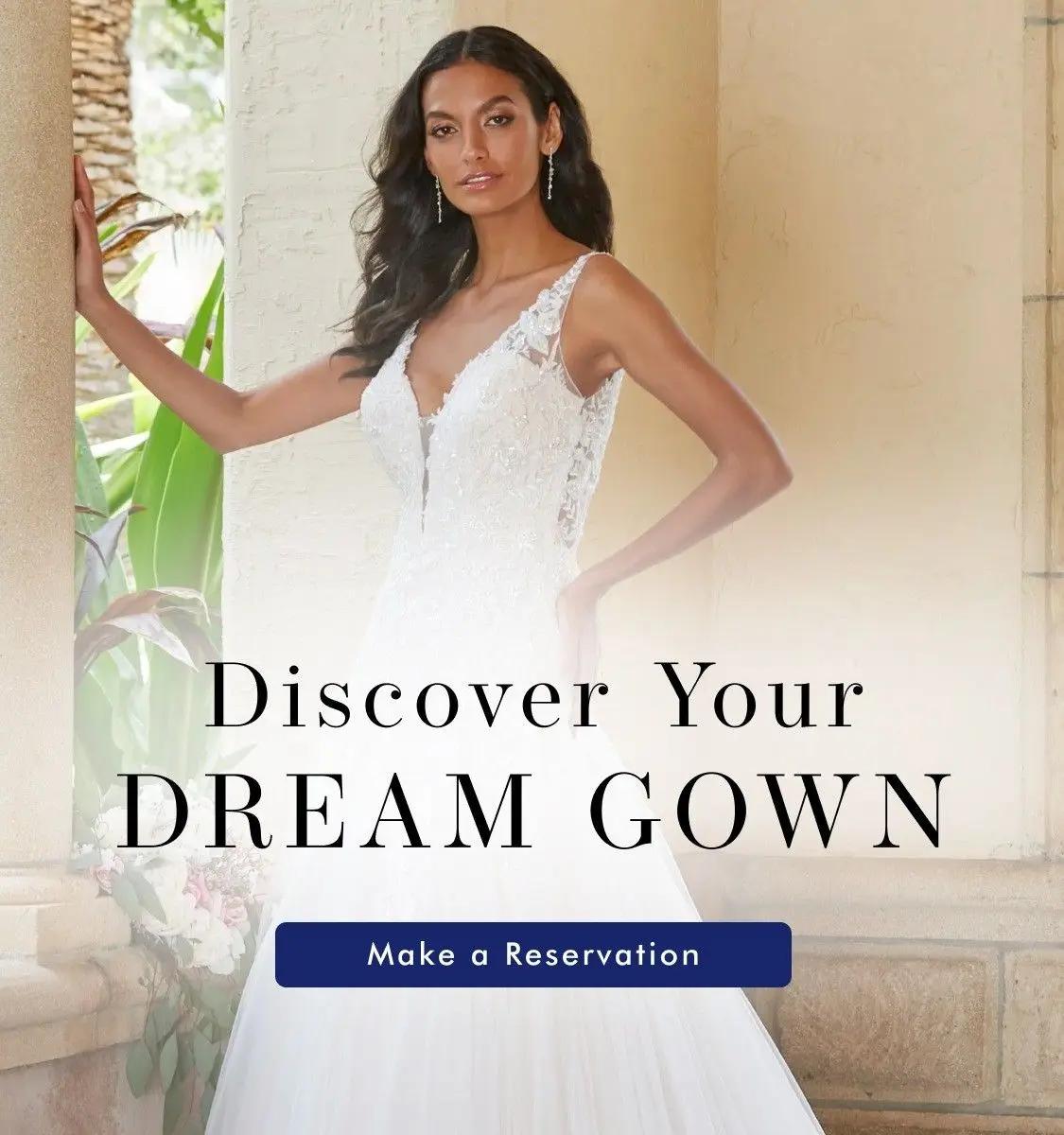 Discover Your Dream Gown mobile banner