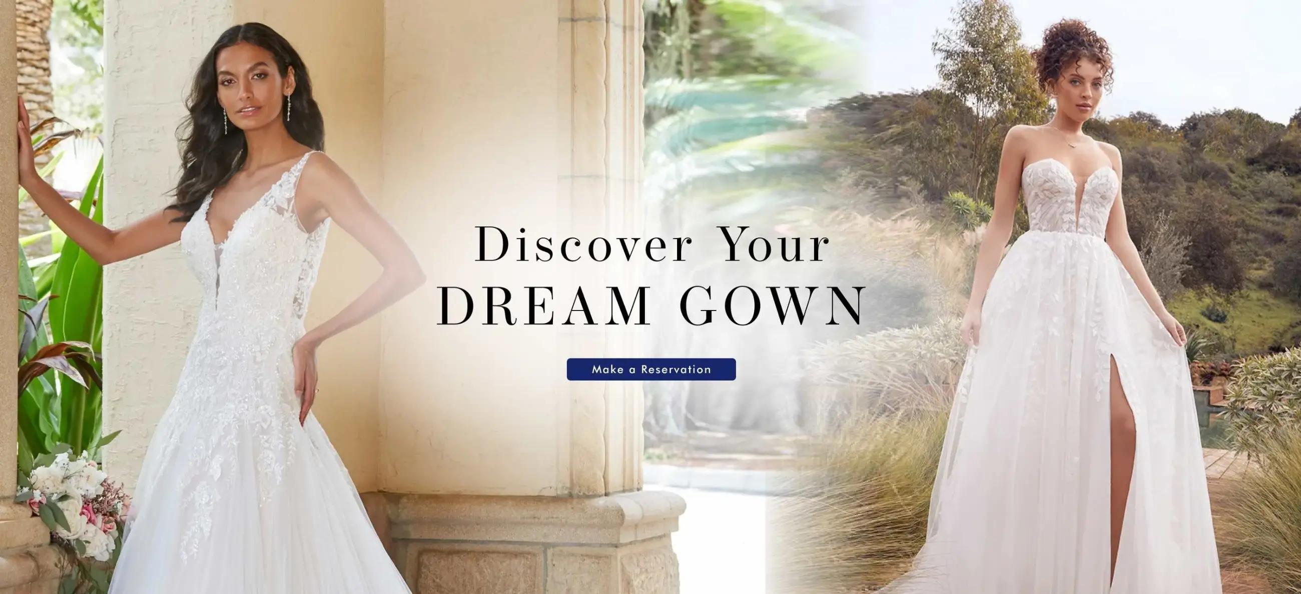 Discover Your Dream Gown desktop banner